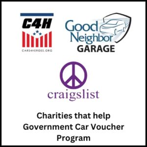 Charities that help Government Car Voucher Program