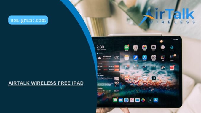 AirTalk Wireless Free iPad