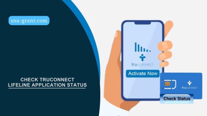 Check TruConnect Lifeline Application Status