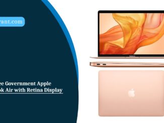 Free Government Apple MacBook Air with Retina Display