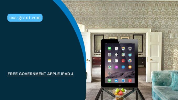 Free Government Apple iPad 4